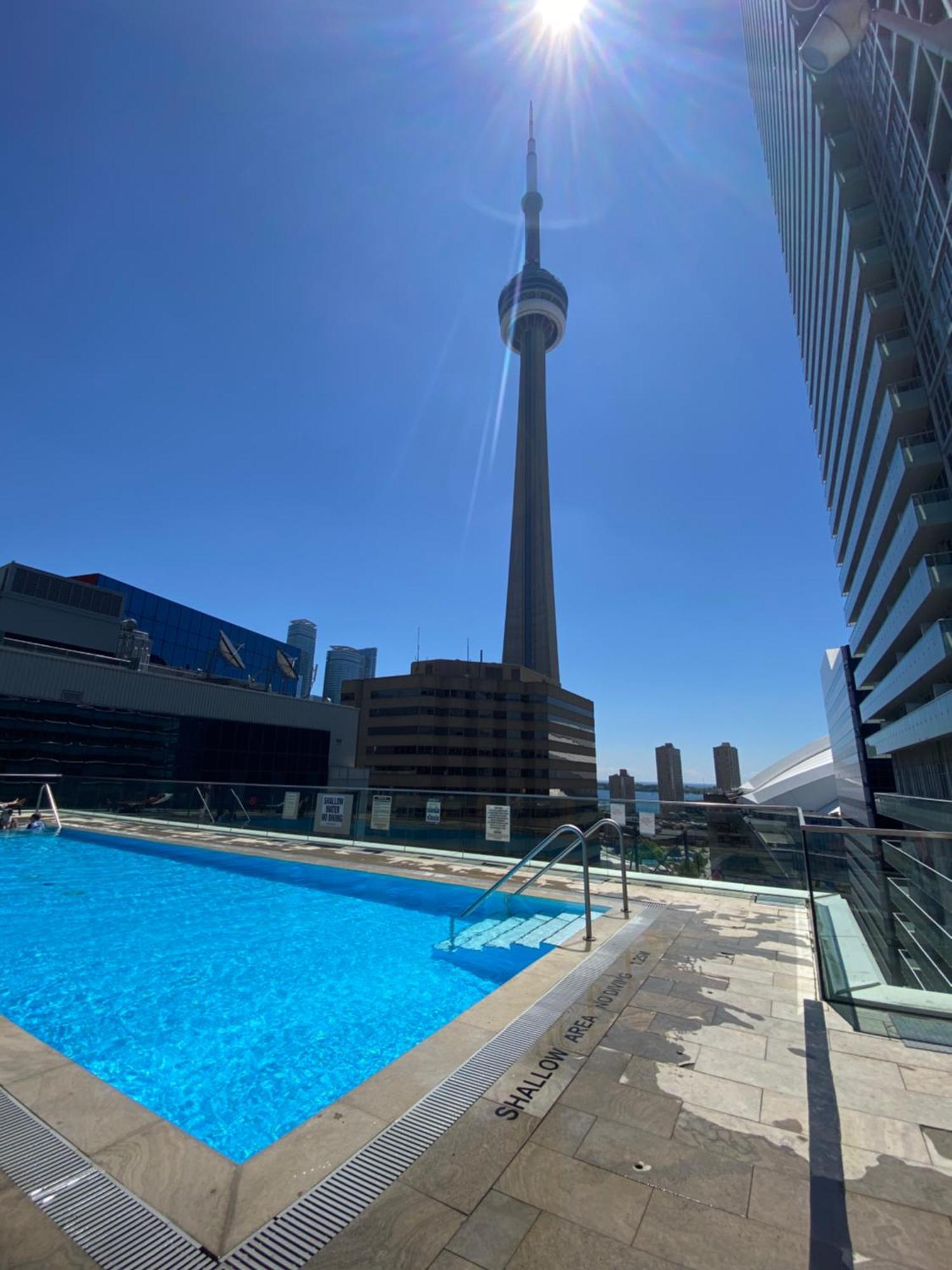 Central Toronto Suite - Free Parking, City Views, Near Cn Tower Extérieur photo